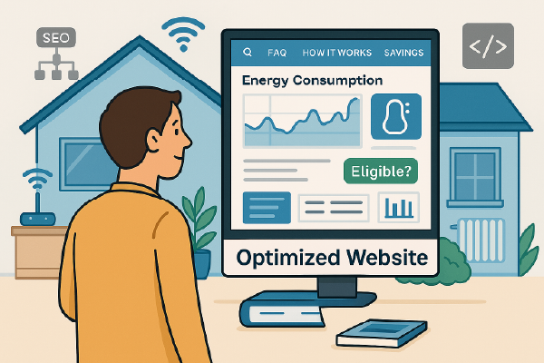 Optimized Website Creation for Voltalis
