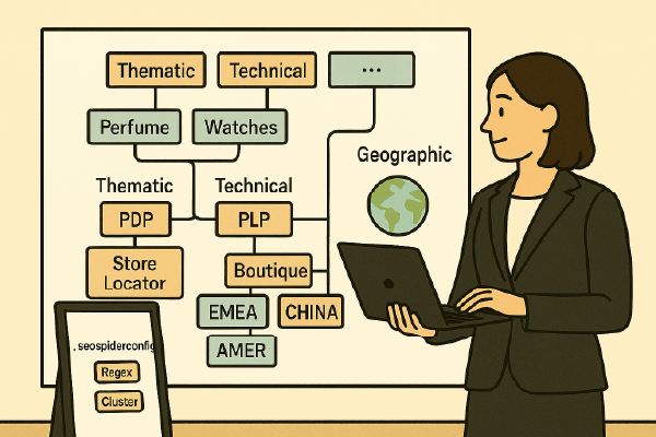 Website Segmentation for CHANEL